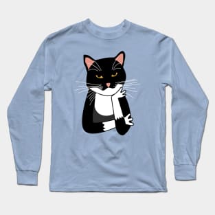 Sarcastic Annoyed Cat Judging You Long Sleeve T-Shirt